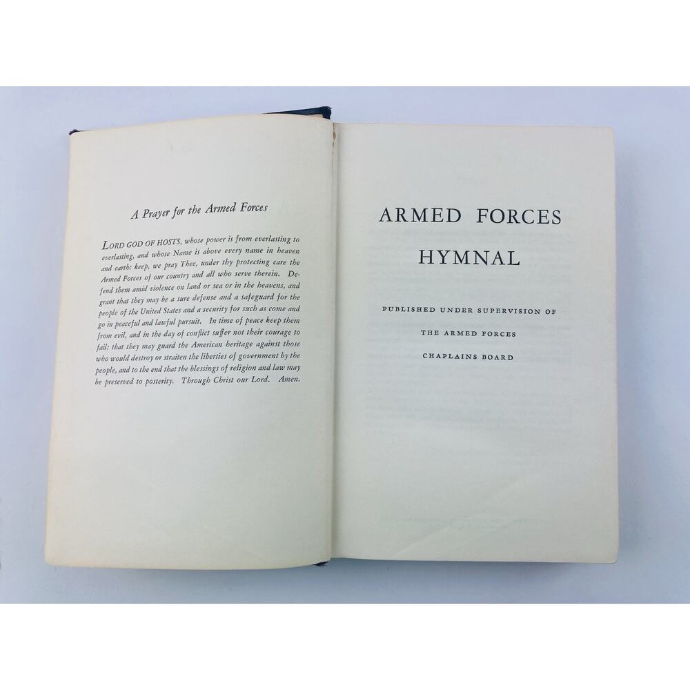 Vintage Armed Forces Hymnal - Catholic Protestant - Picture 2 of 13